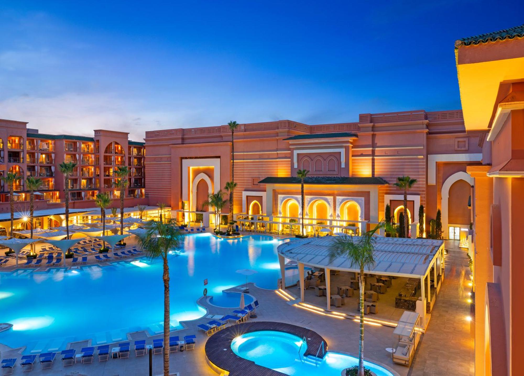 Savoy Le Grand Hotel Marrakech Marrakesh Exteriör bild