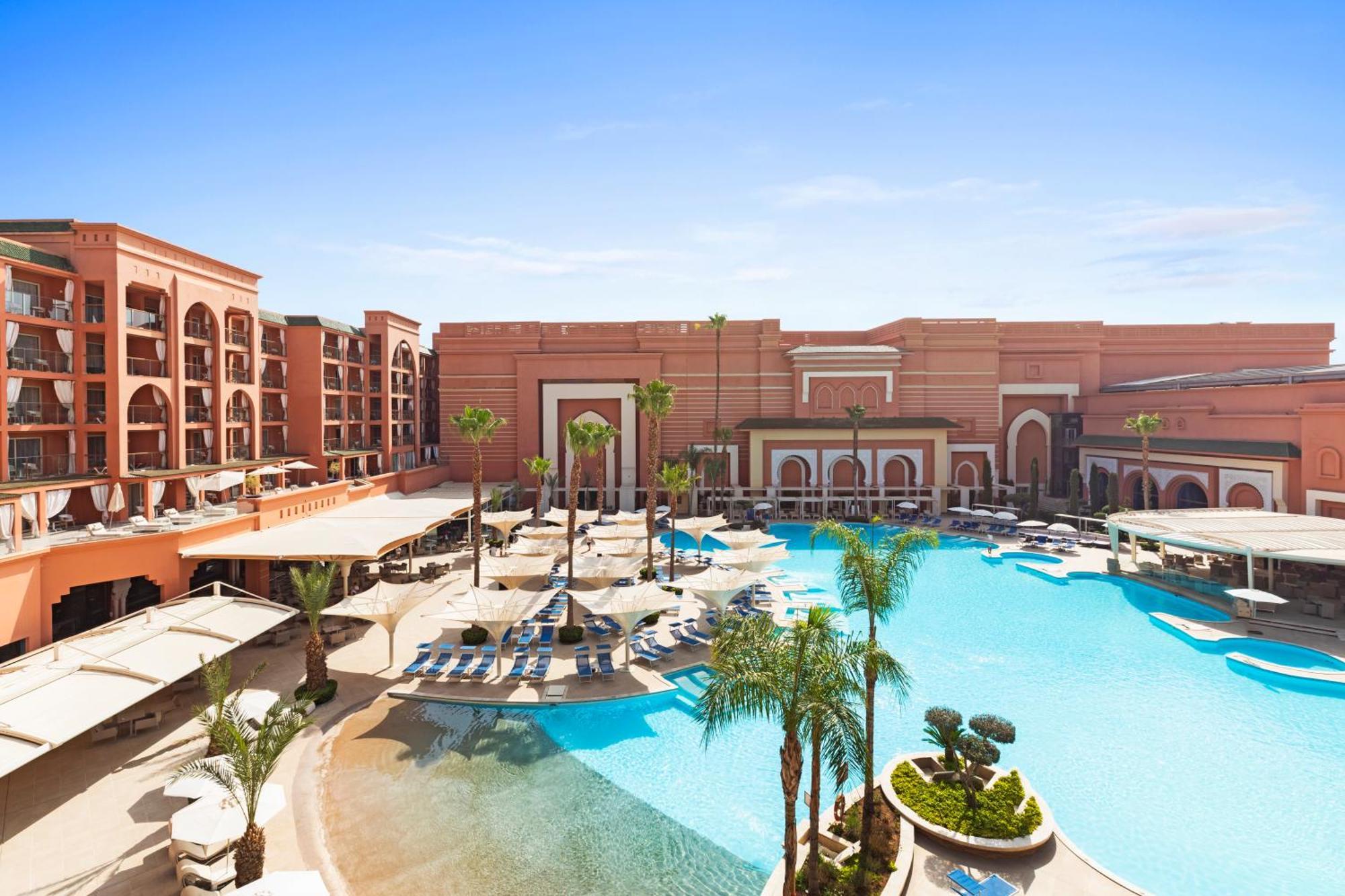 Savoy Le Grand Hotel Marrakech Marrakesh Exteriör bild