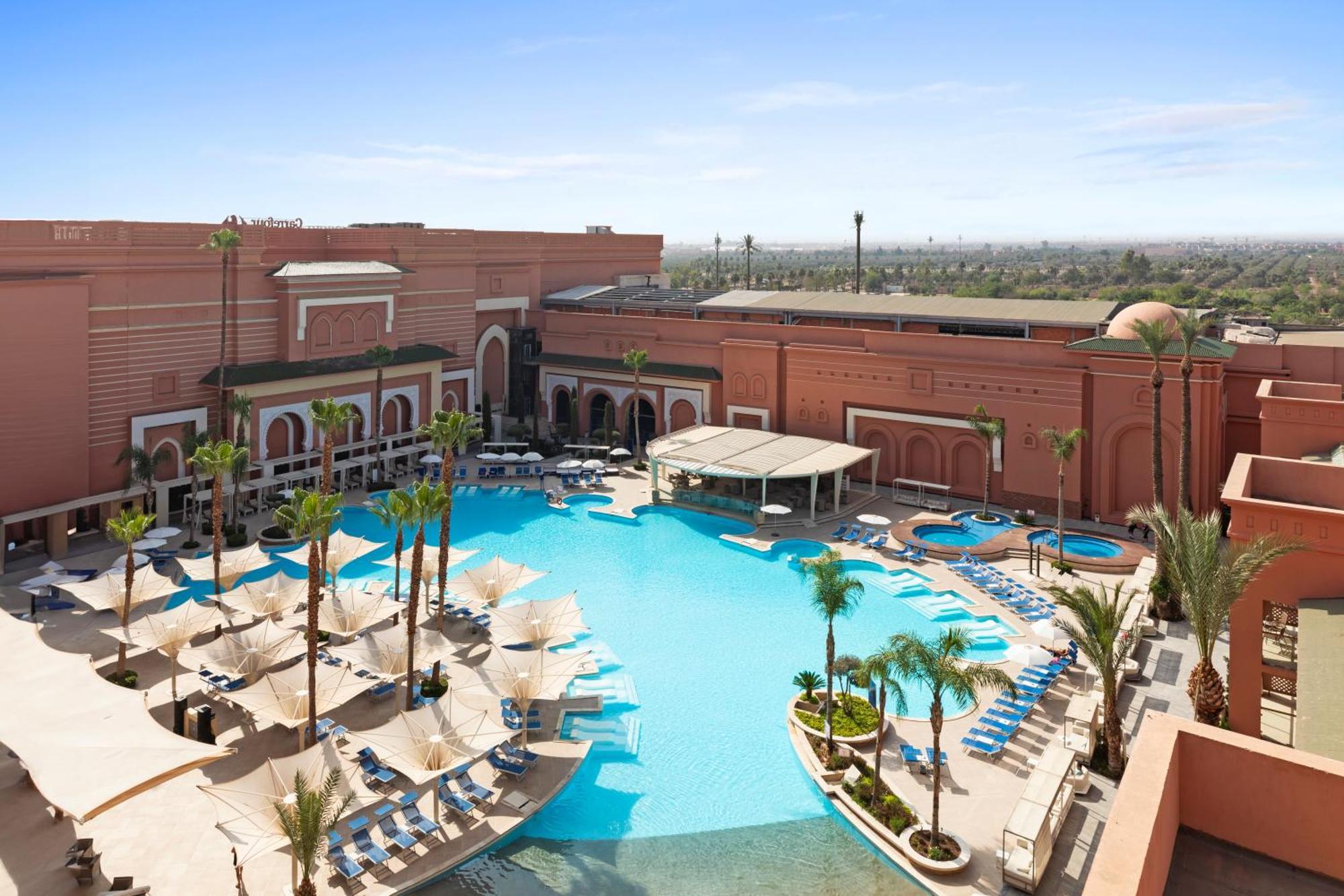 Savoy Le Grand Hotel Marrakech Marrakesh Exteriör bild